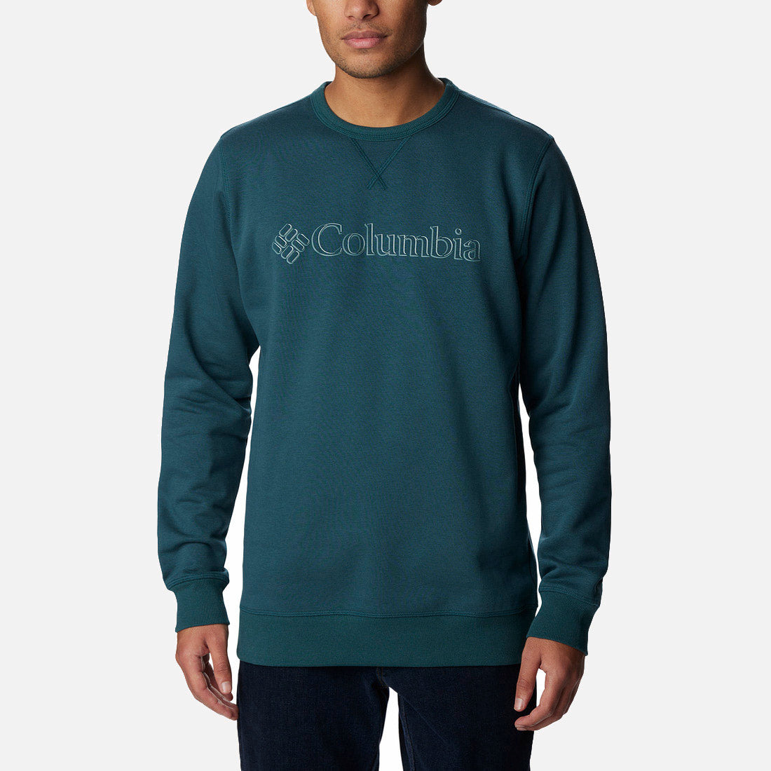 M Columbia Logo Crew