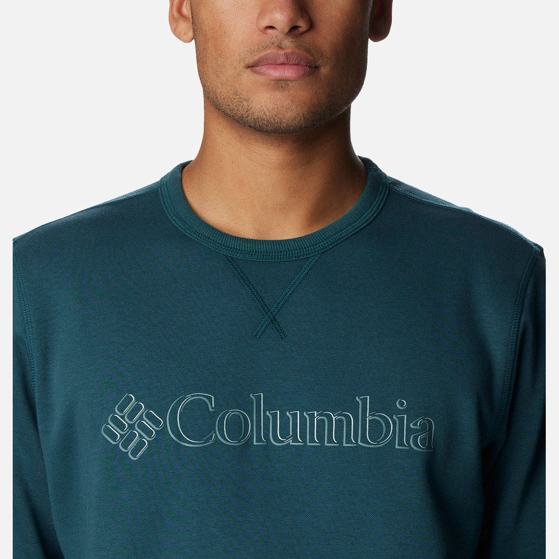 M Columbia Logo Crew