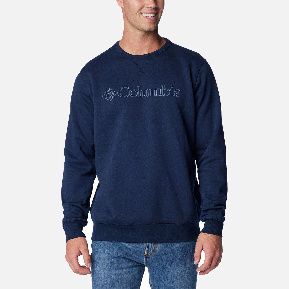 M Columbia Logo Crew