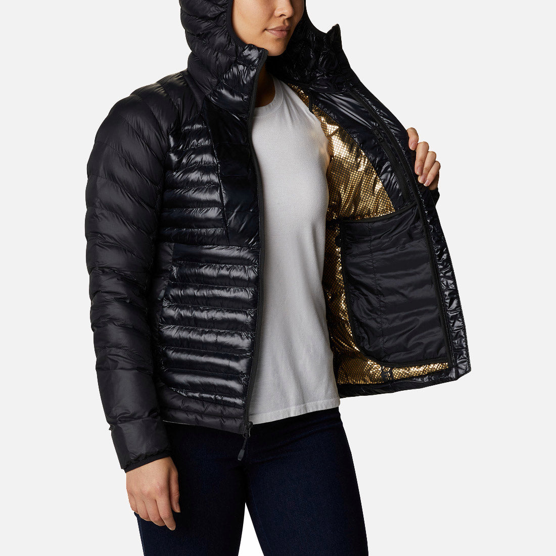Labyrinth Loop Hooded W