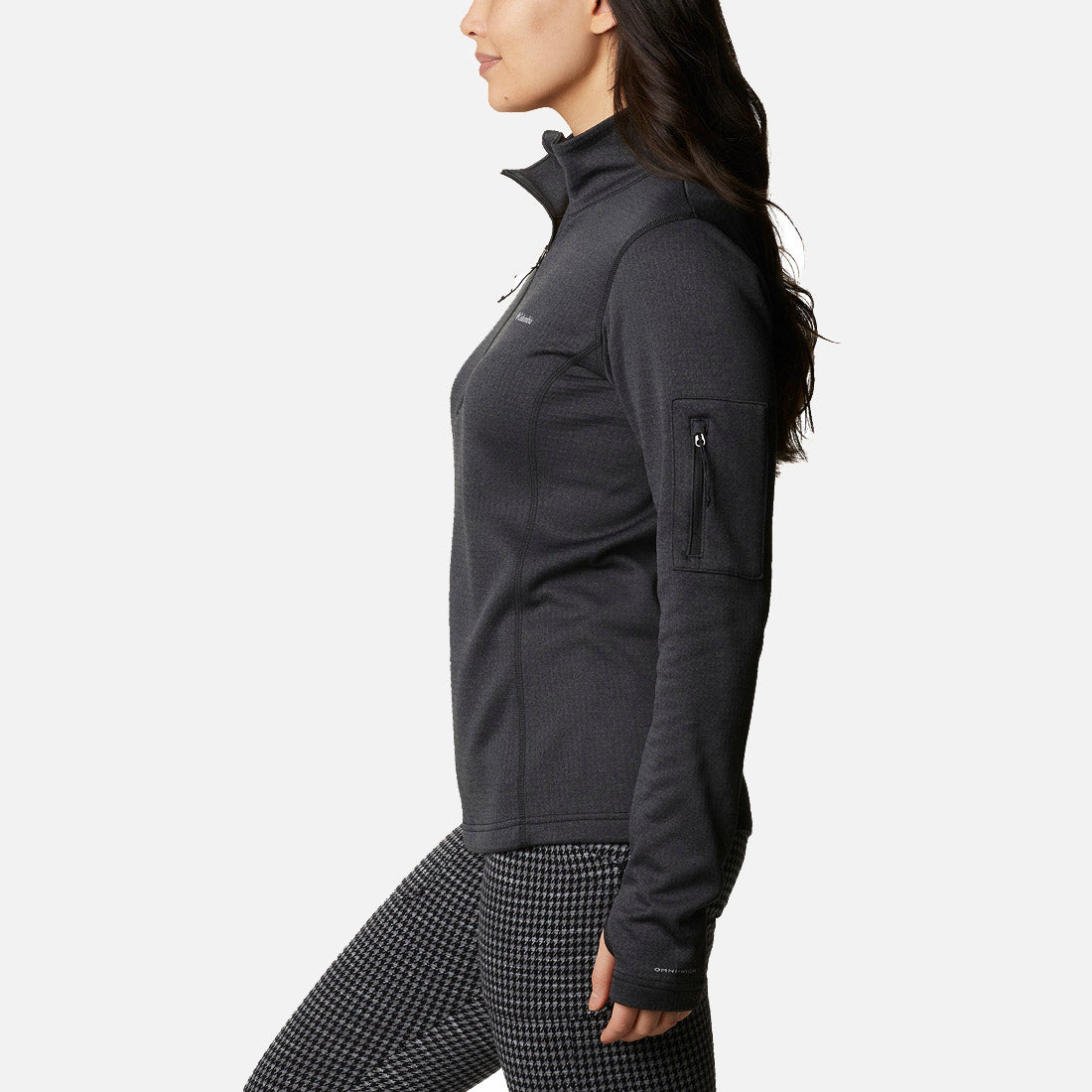Park View Grid Fleece Half Zip