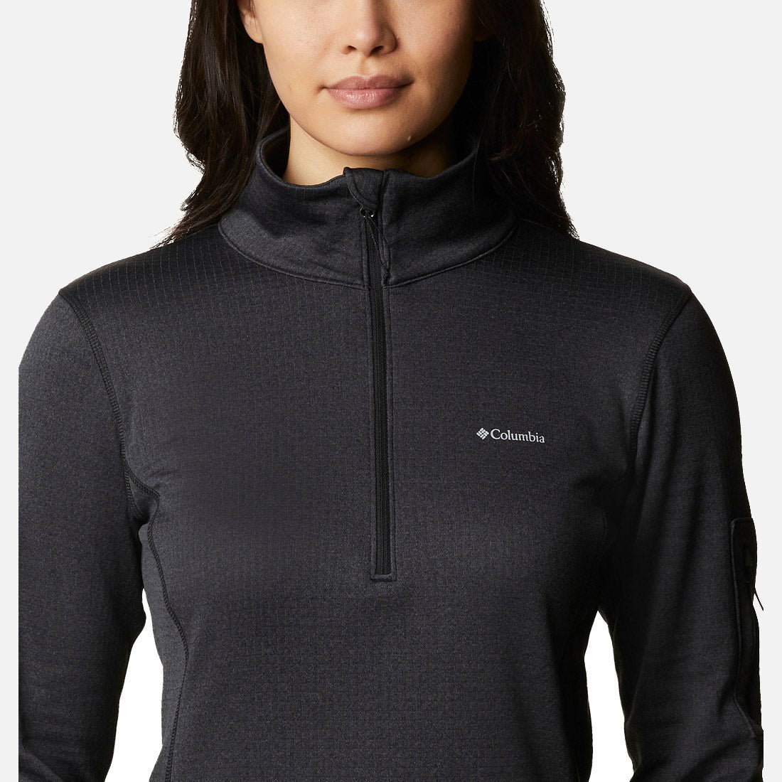 Park View Grid Fleece Half Zip
