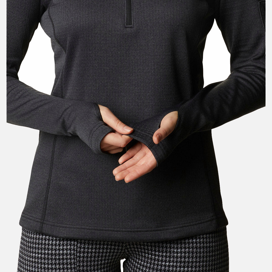 Park View Grid Fleece Half Zip