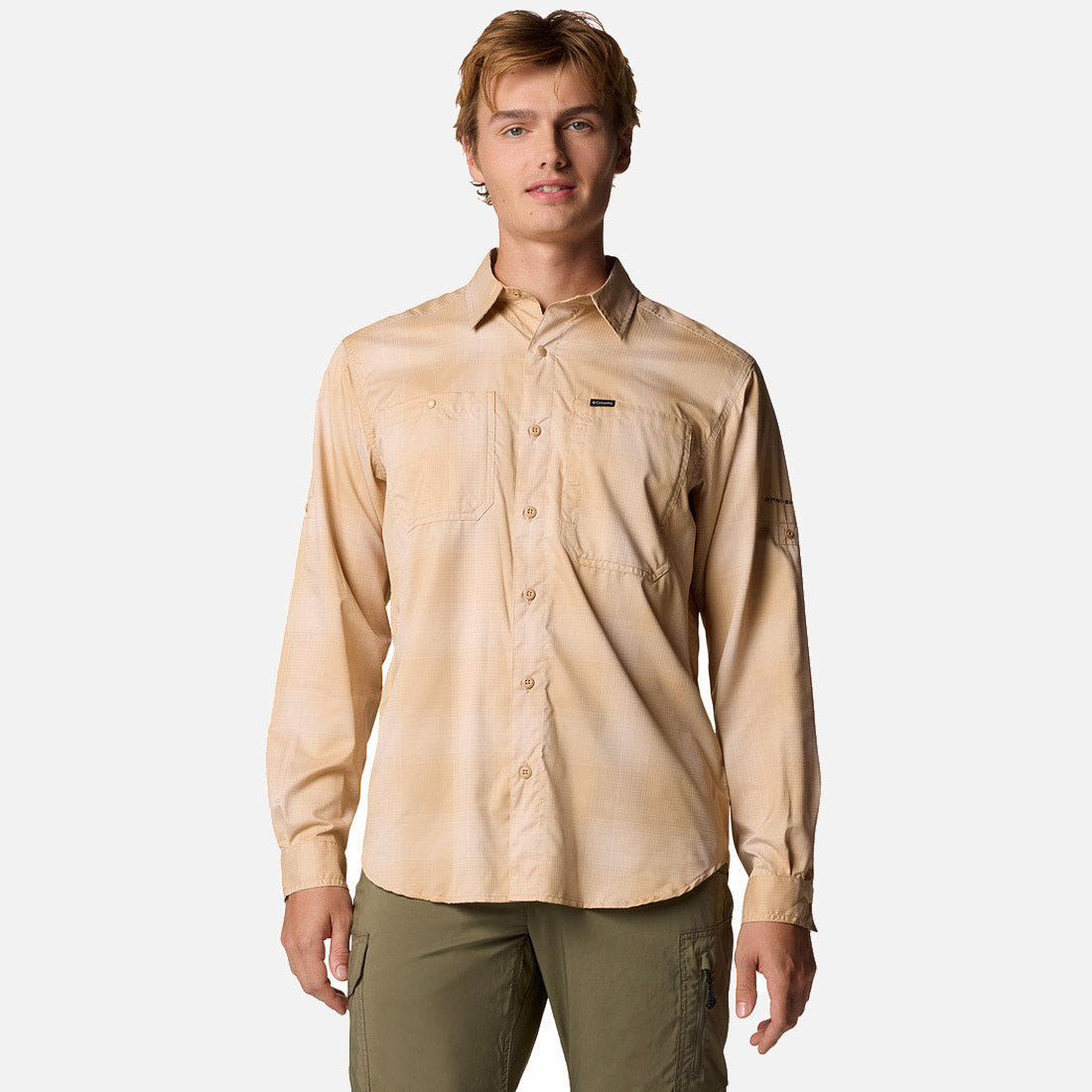 Silver Ridge Utility Lite Plaid L\S