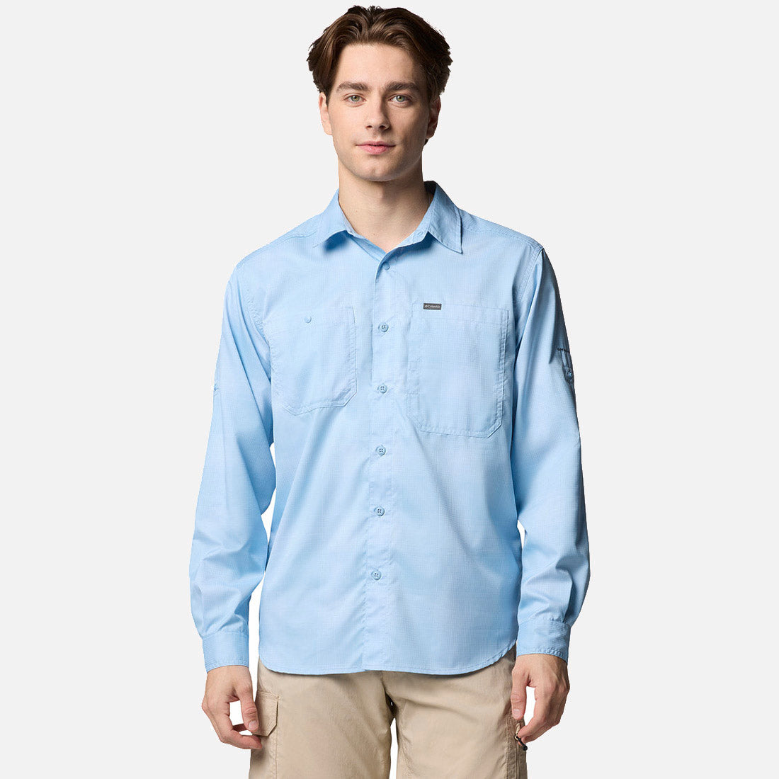 Silver Ridge Utility Lite Plaid L\S