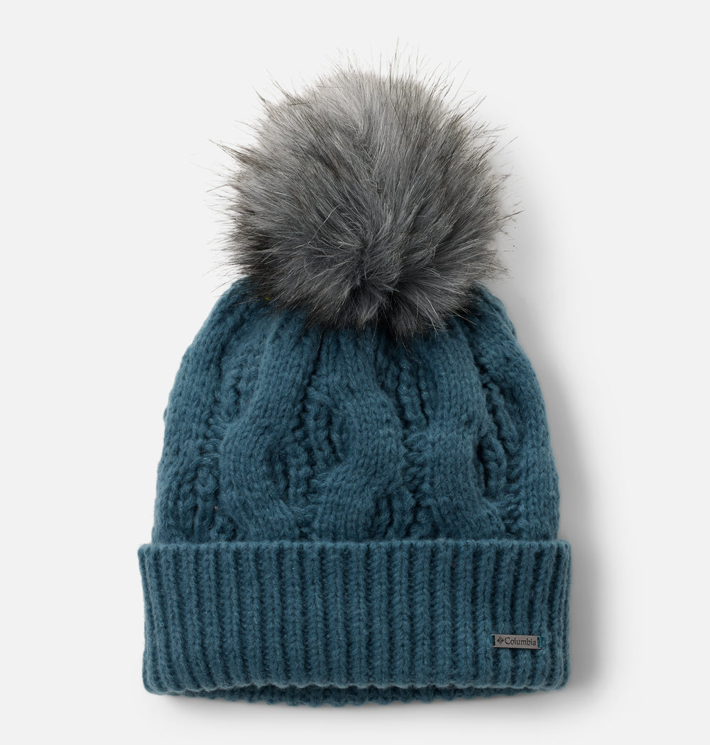 Boundless Days Cable Knit Pom Beanie