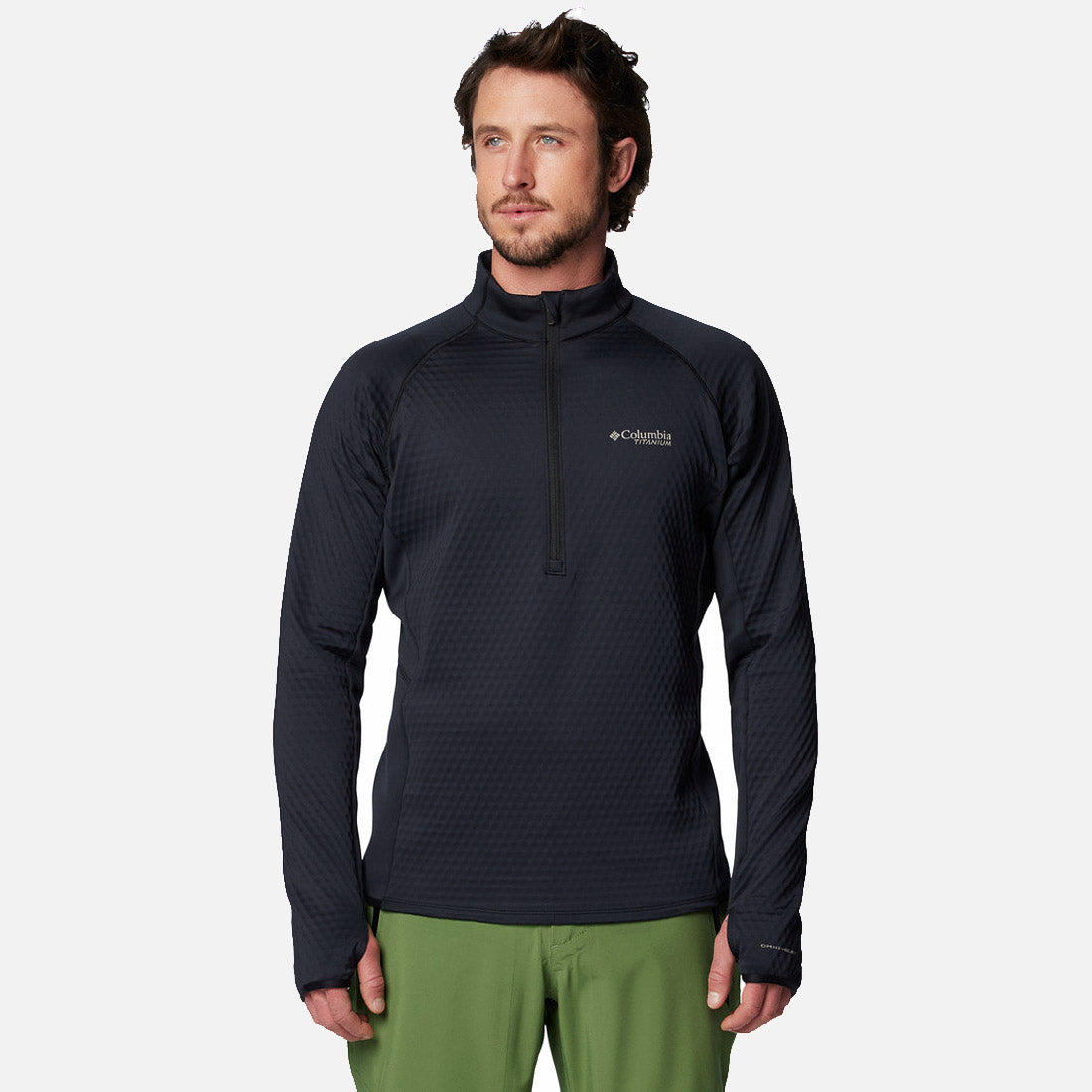 Crystal Leaf Omni-Heat Helix Half Zip