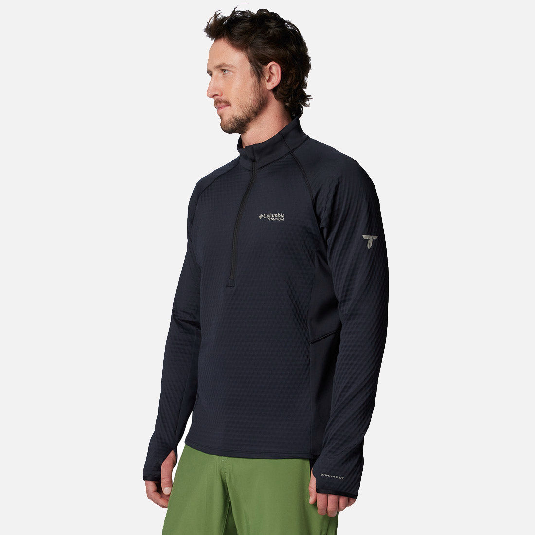 Crystal Leaf Omni-Heat Helix Half Zip