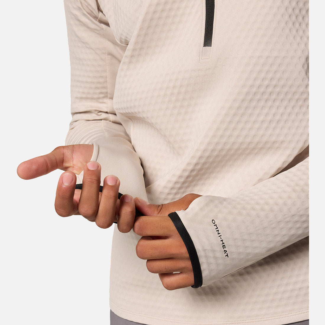 Crystal Leaf Omni-Heat Helix Half Zip