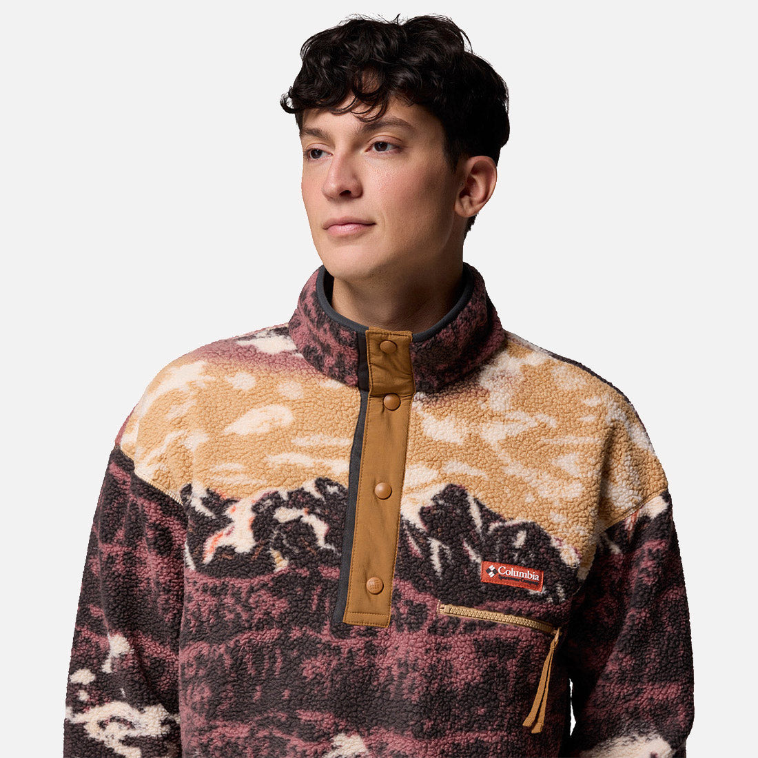 Helvetia II Printed Half Snap M