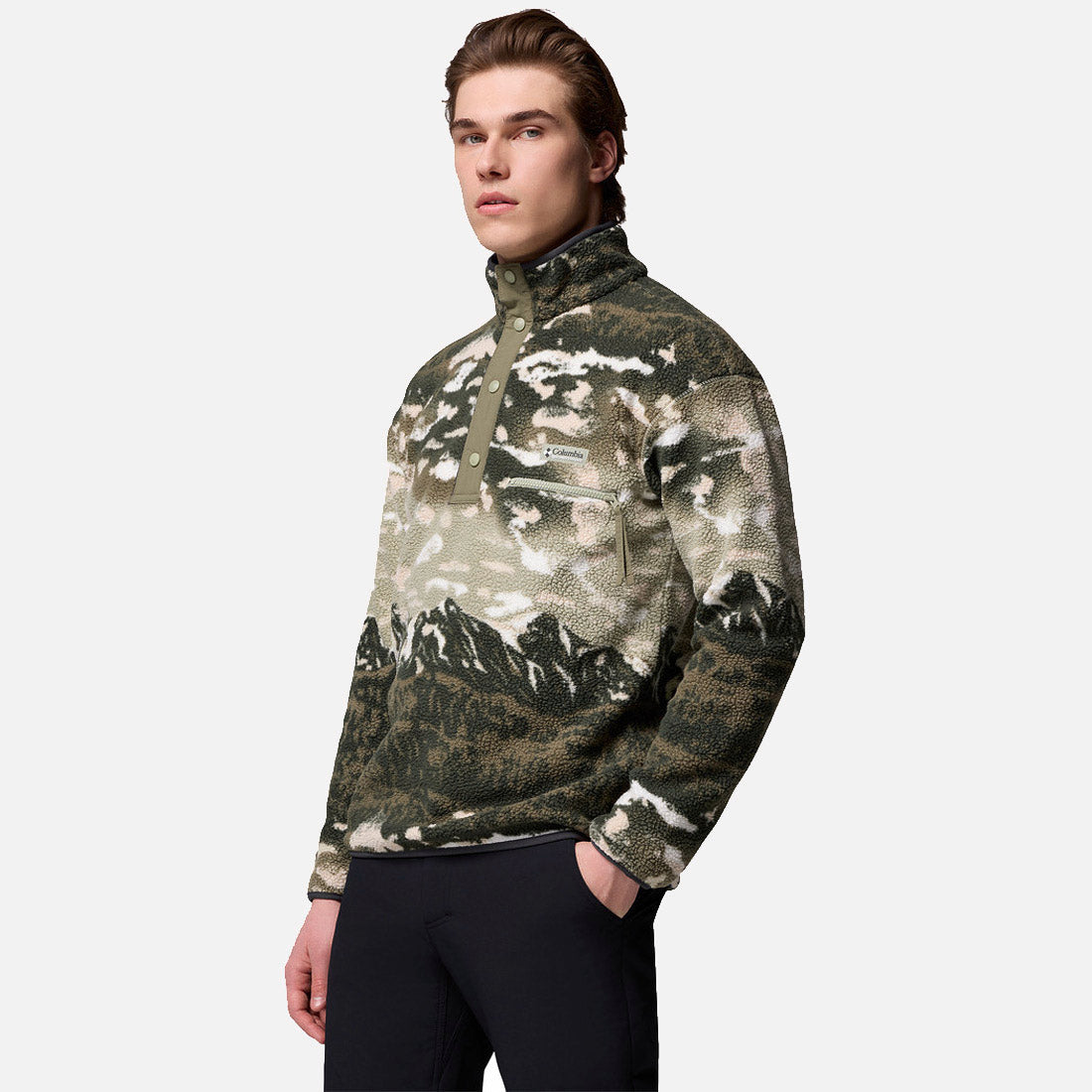 Helvetia II Printed Half Snap M