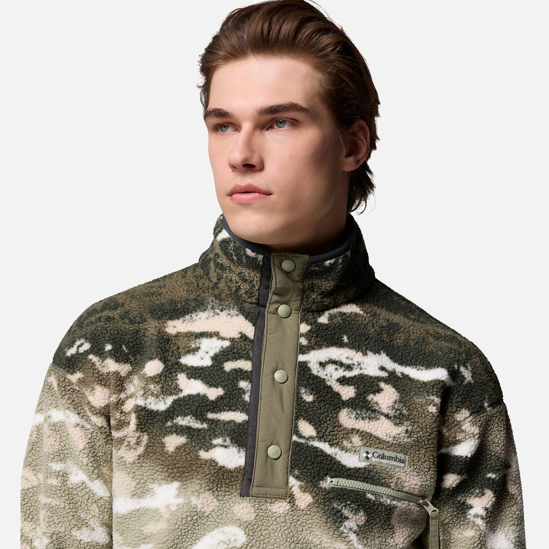 Helvetia II Printed Half Snap M