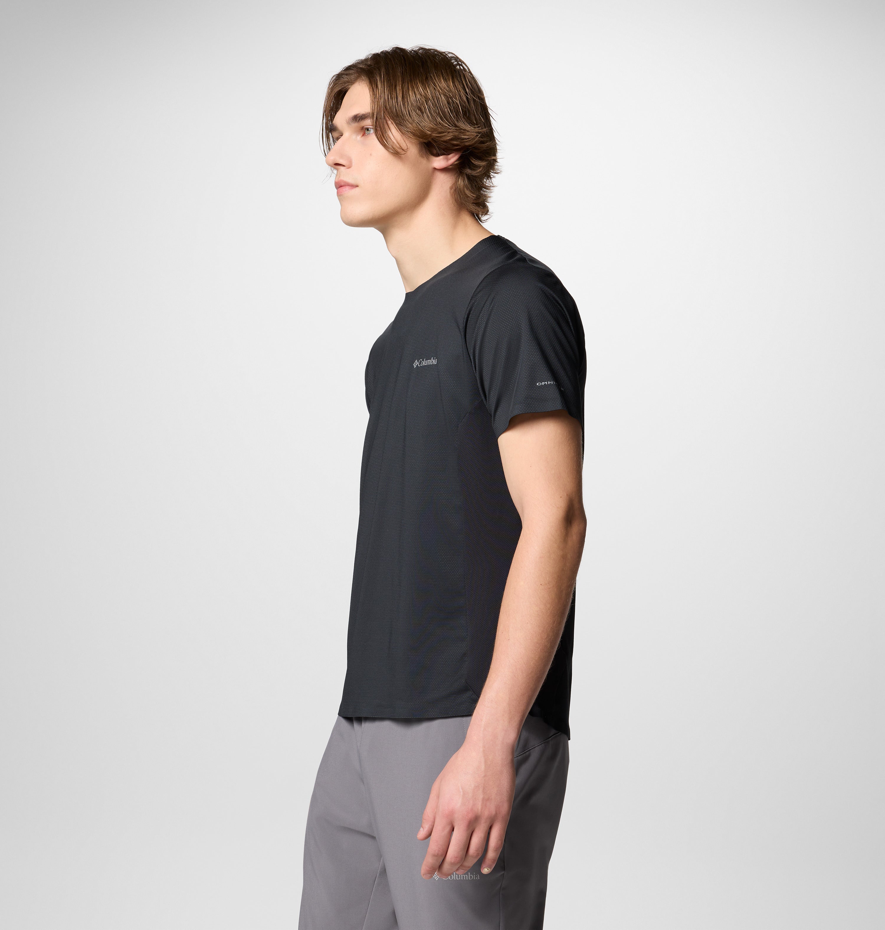 Three Pitch Short Sleeve Crew