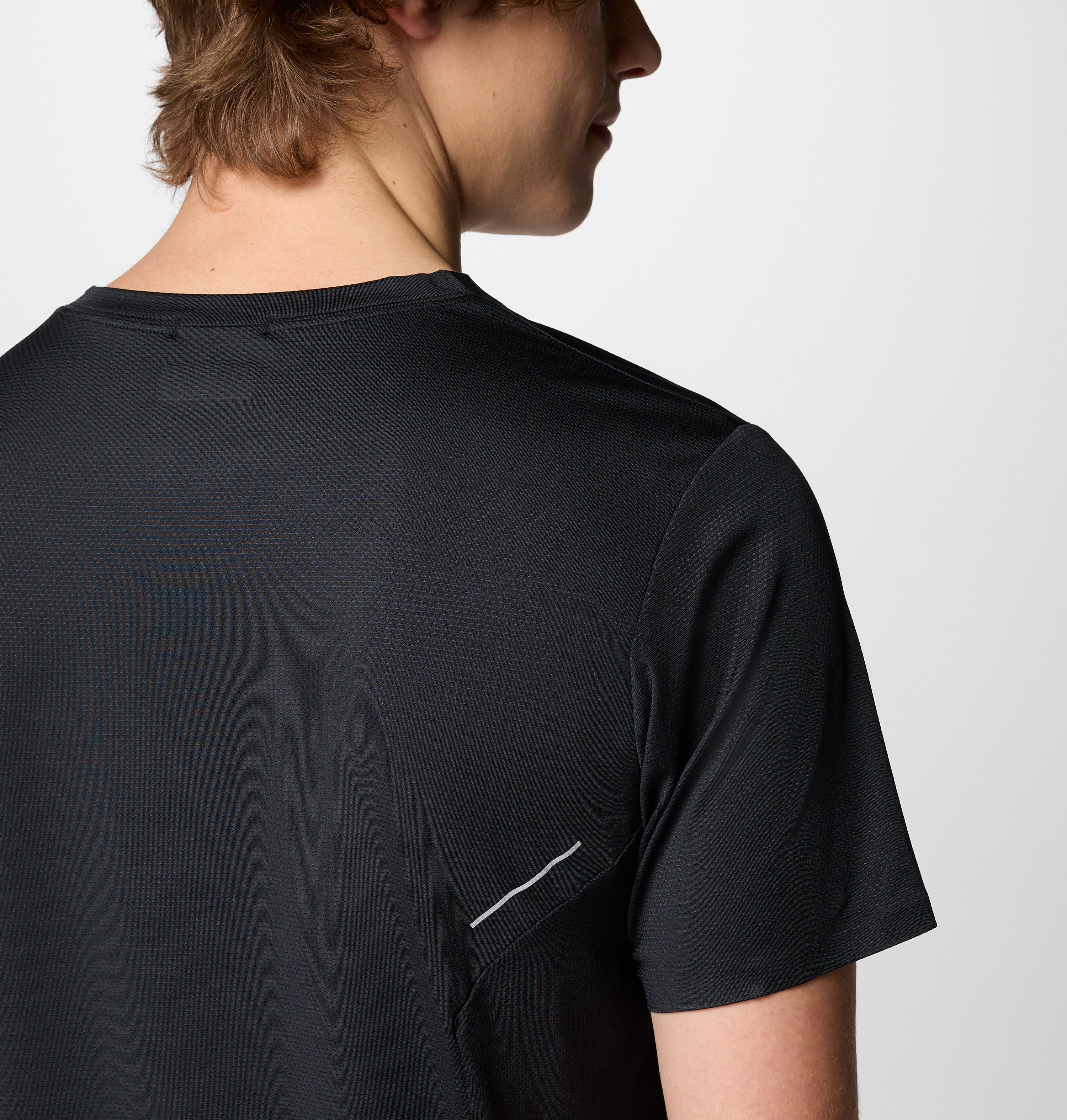 Three Pitch Short Sleeve Crew