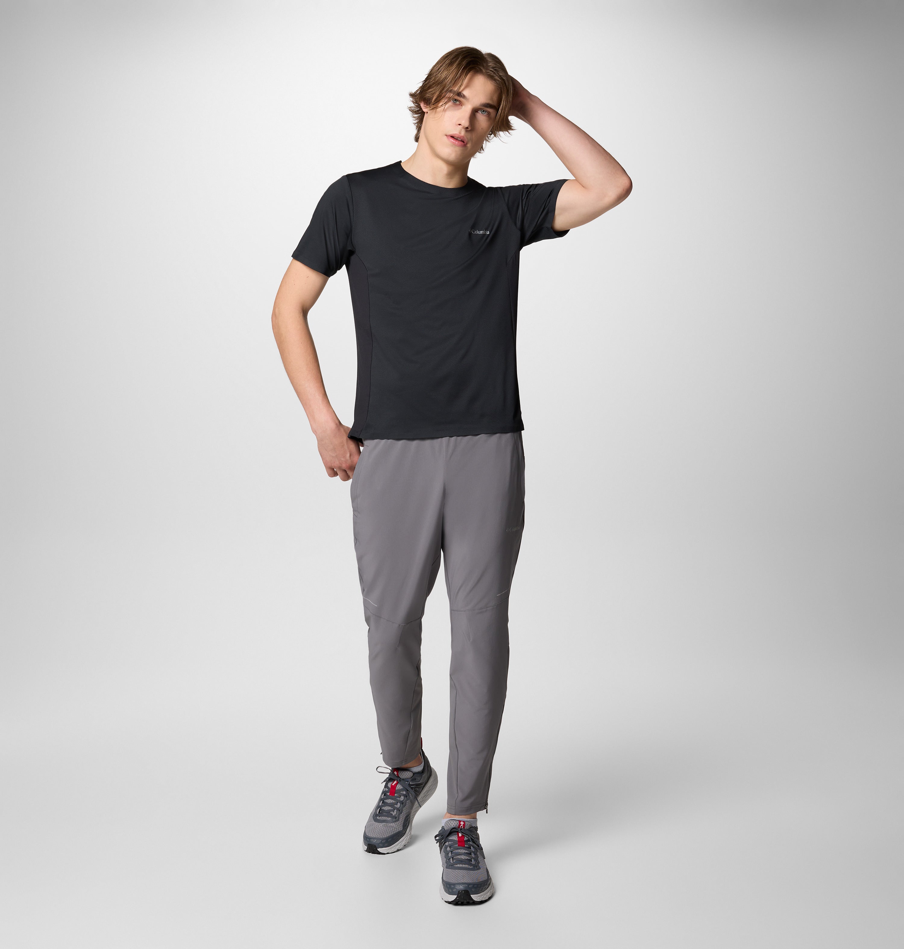 Three Pitch Short Sleeve Crew