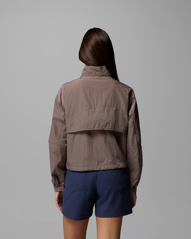 Paracutie Cropped Cargo Windbreaker