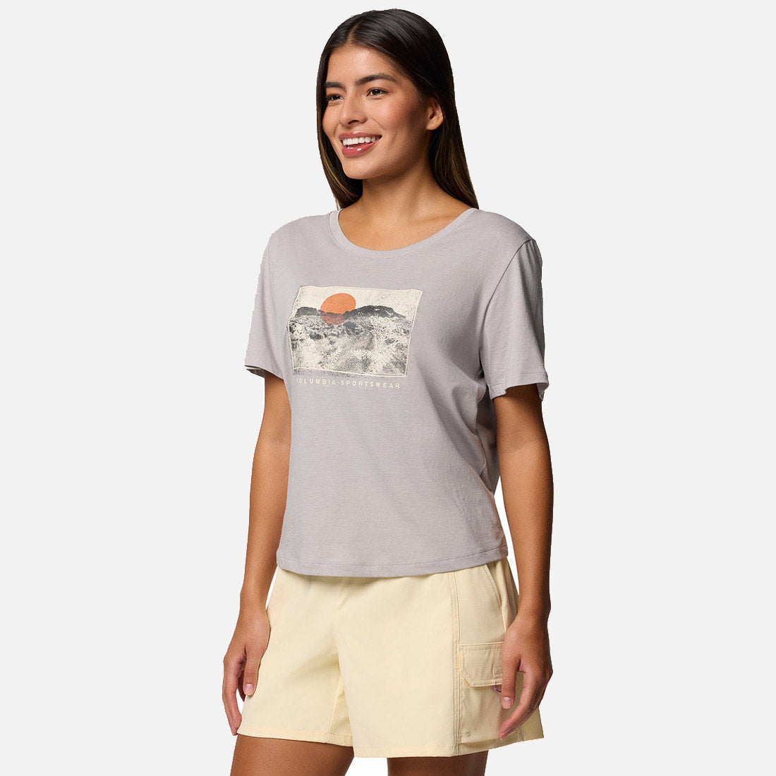 Ruby Springs Graphic Scoop Neck S/S