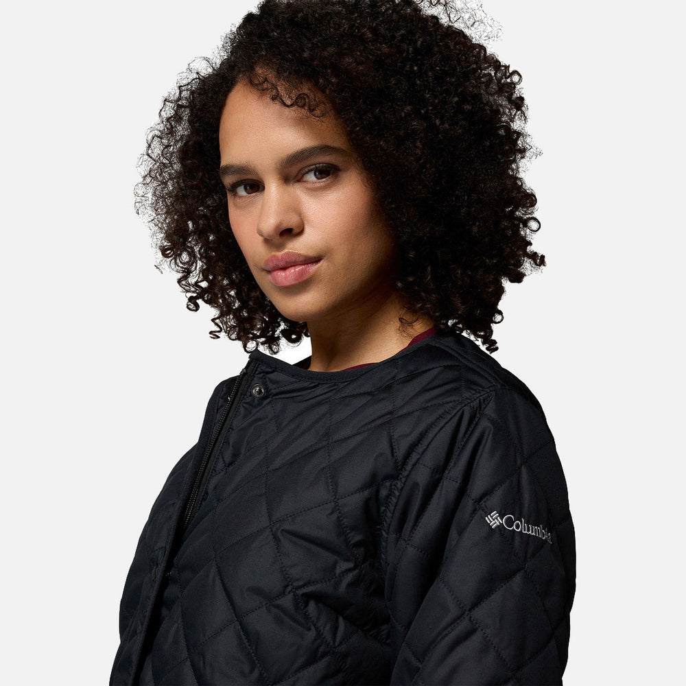 Copper Crest Collarless Jacket