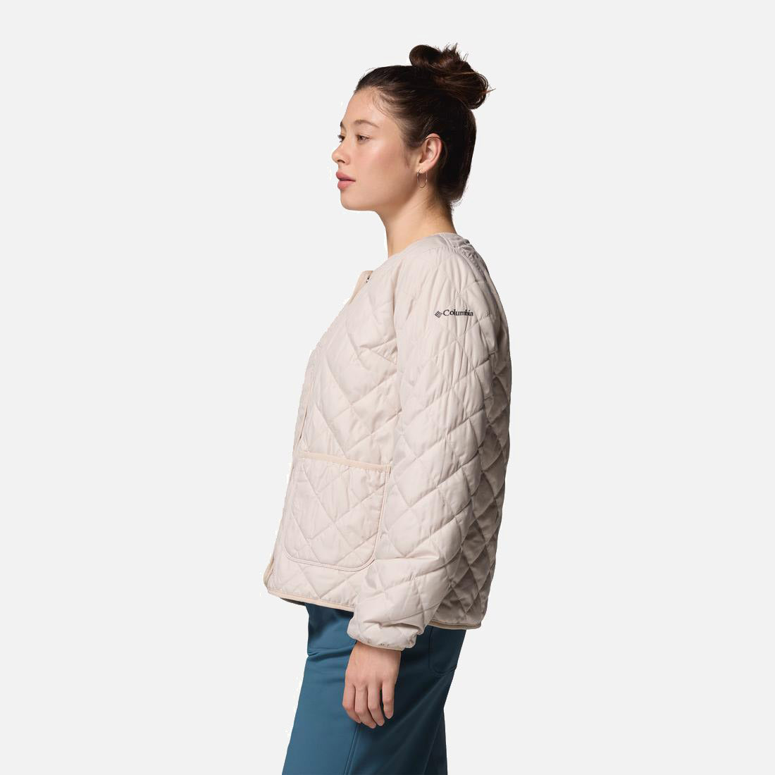 Copper Crest Collarless Jacket