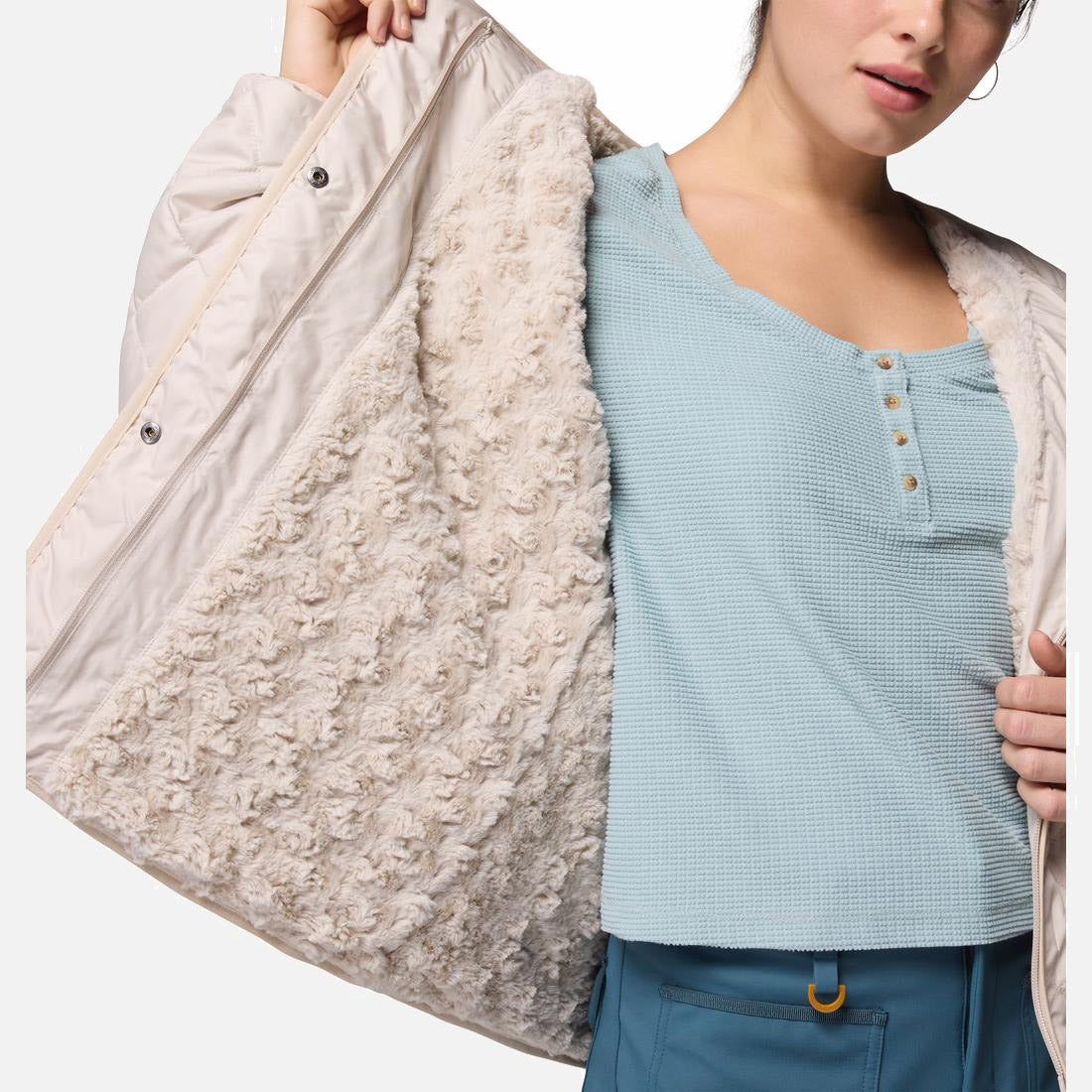 Copper Crest Collarless Jacket