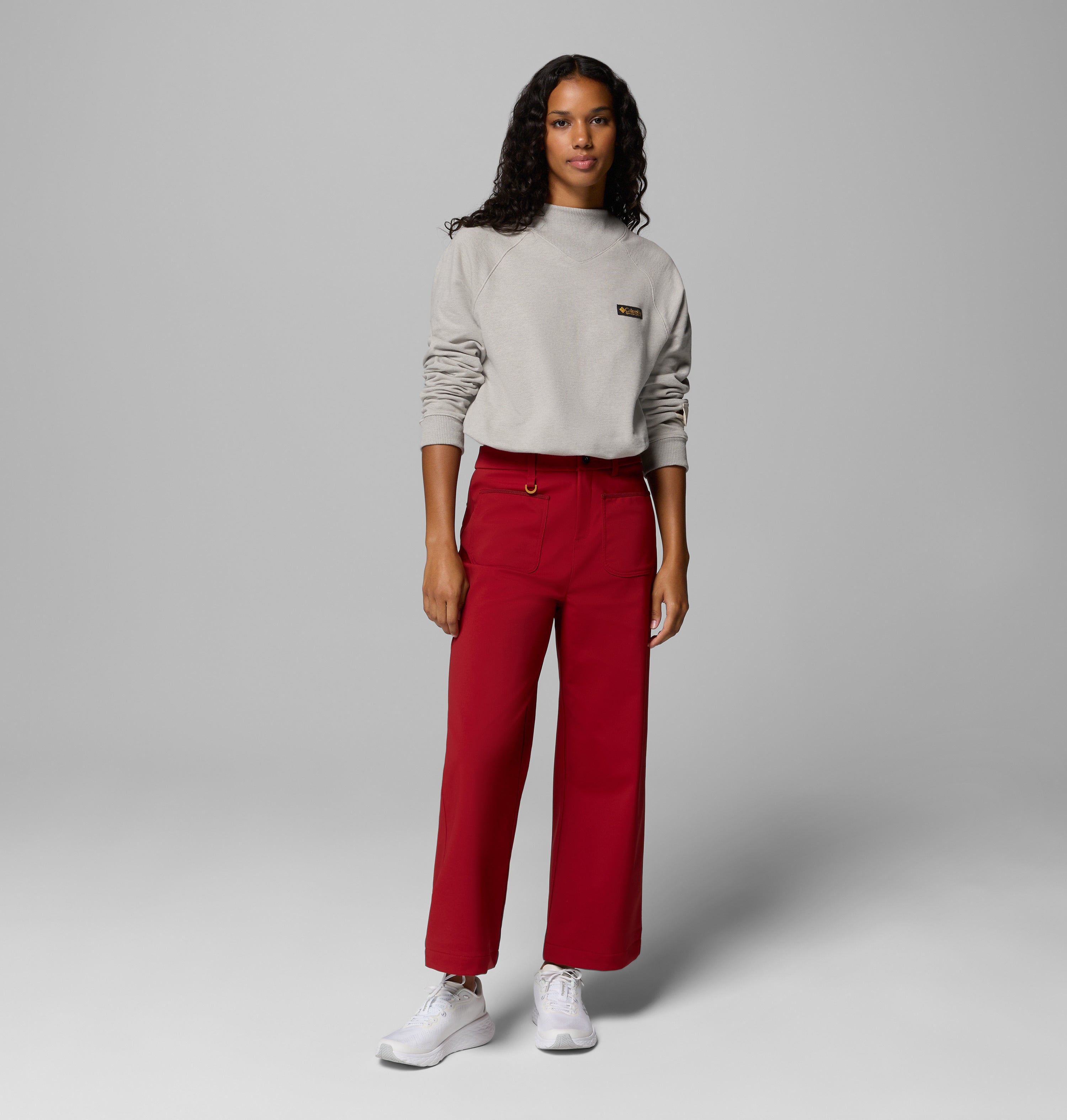 High Cascades Crop French Terry Long Sleeve Shirt