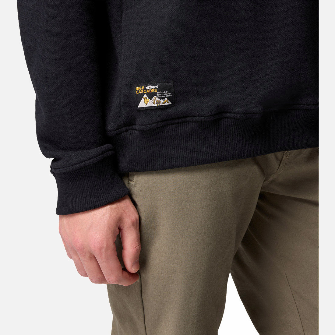 High Cascades Crop French Terry Long Sleeve Shirt