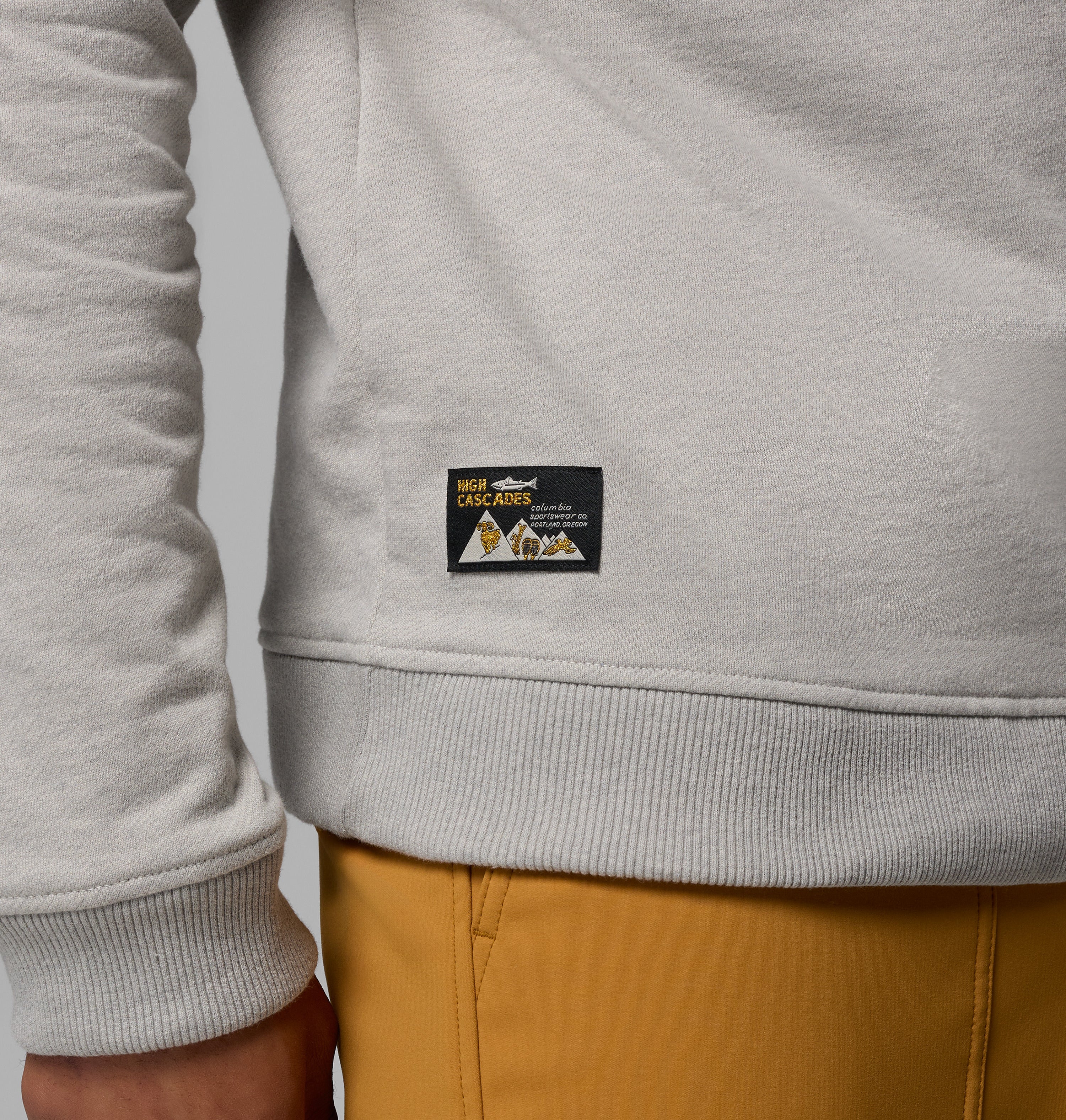 High Cascades Crop French Terry Long Sleeve Shirt