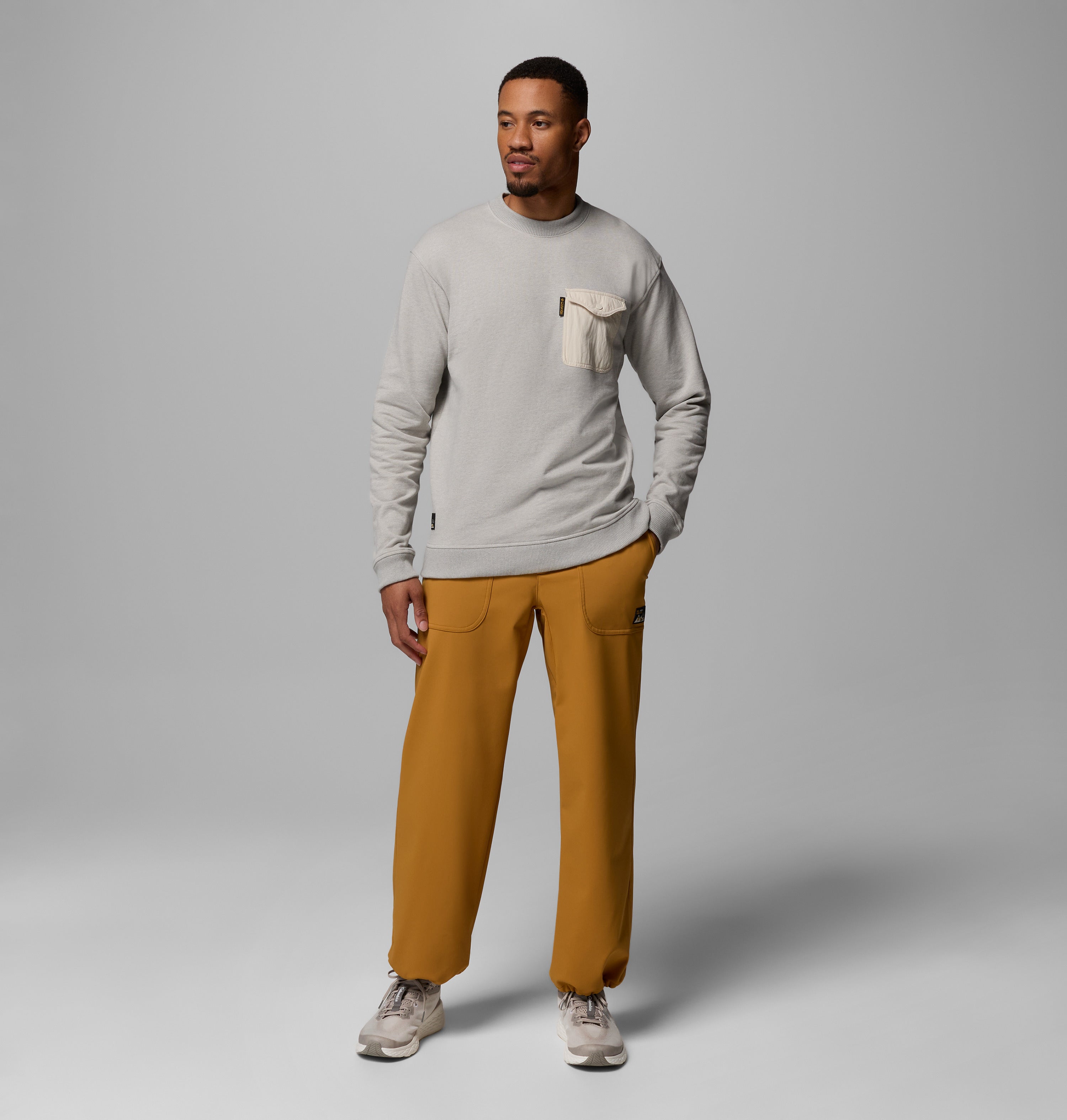 High Cascades Crop French Terry Long Sleeve Shirt