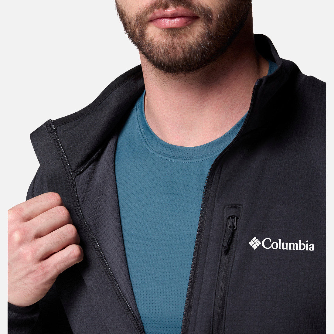 Essential Hike Grid Full Zip M