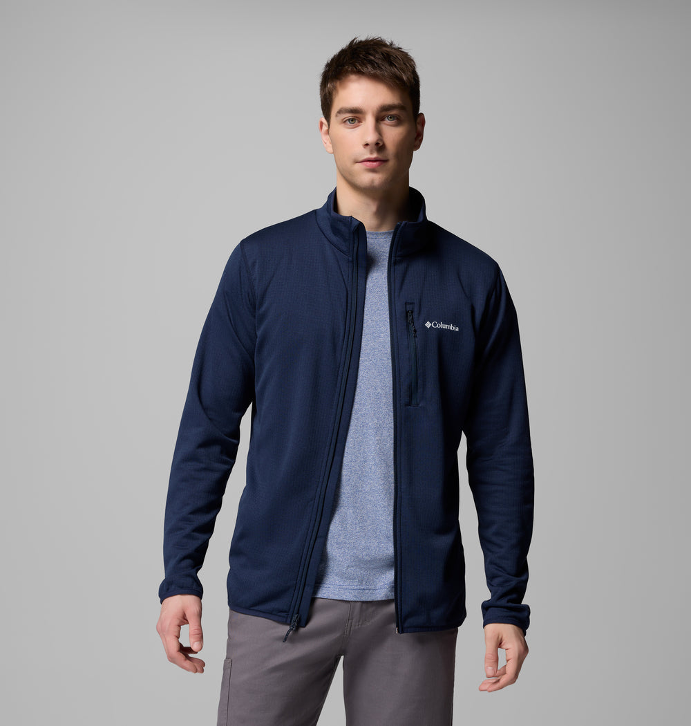 Essential Hike Grid Full Zip M