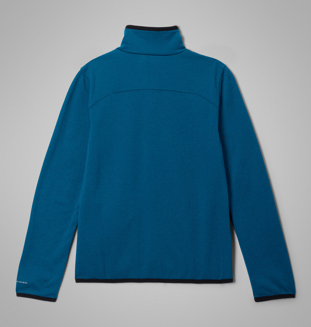 Essential Hike Grid Fleece Full Zip
