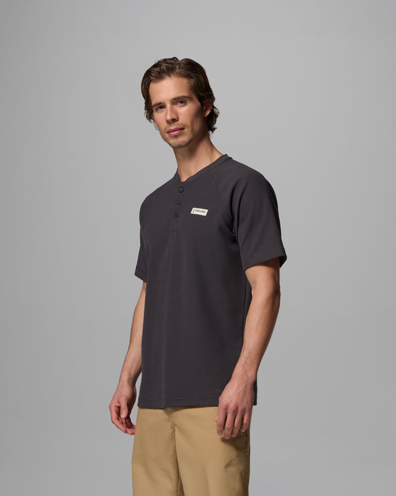 Acker Rock Knit Short Sleeve Shirt M