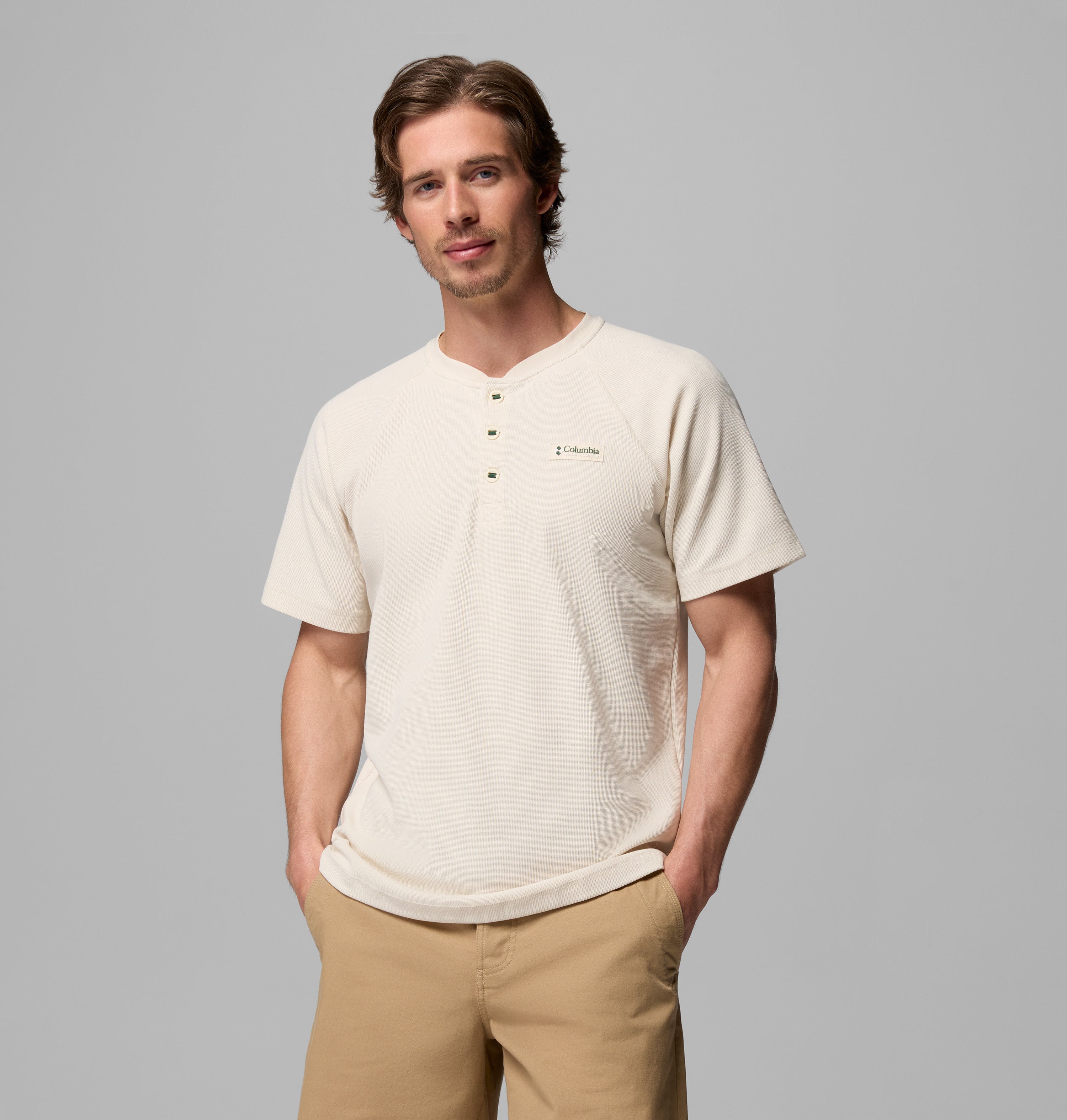 Acker Rock Knit Short Sleeve Shirt M