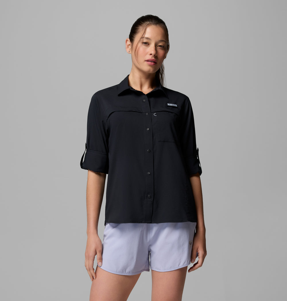 PFG Castback Woven L/S