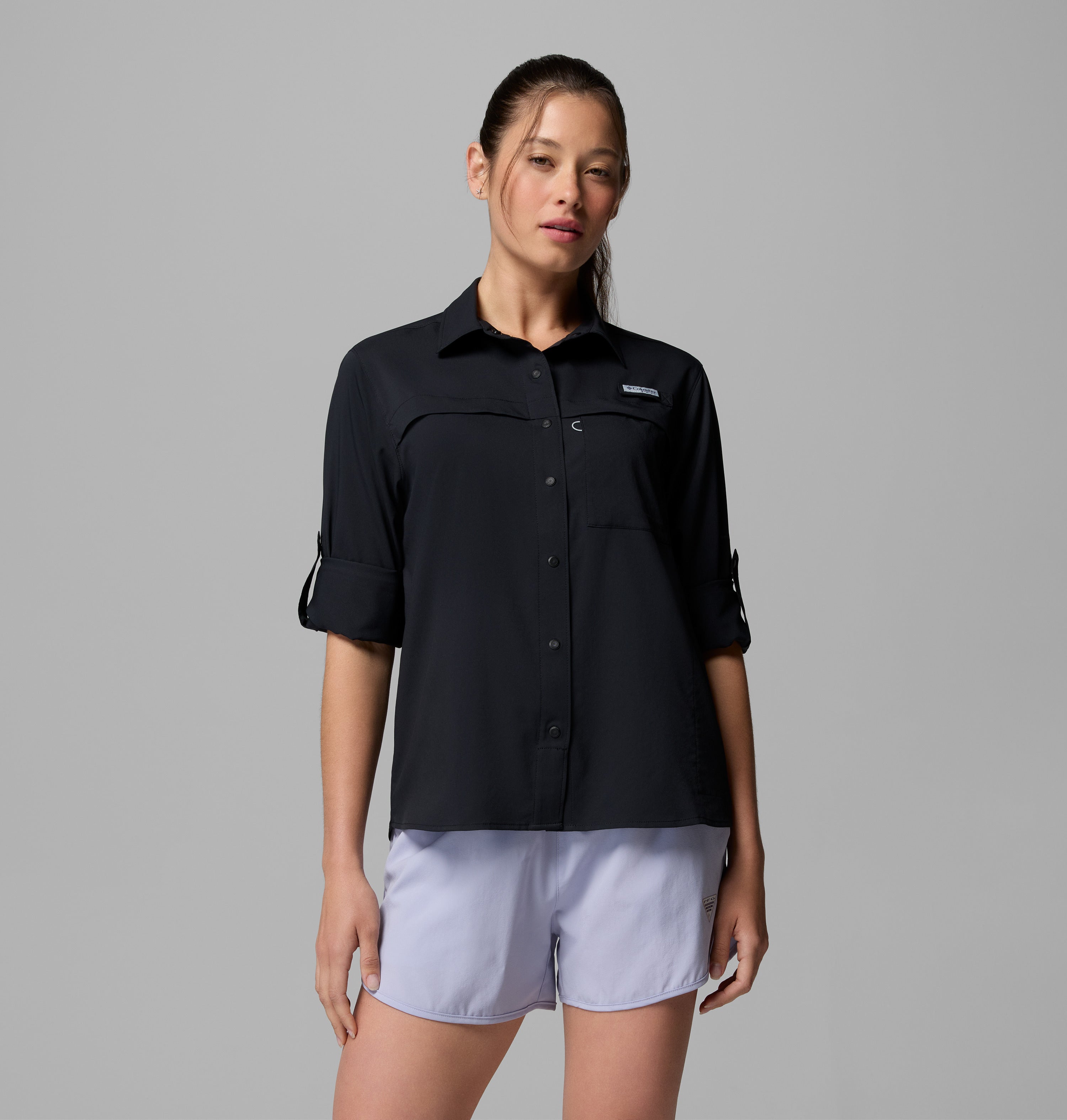 PFG Castback Woven L/S