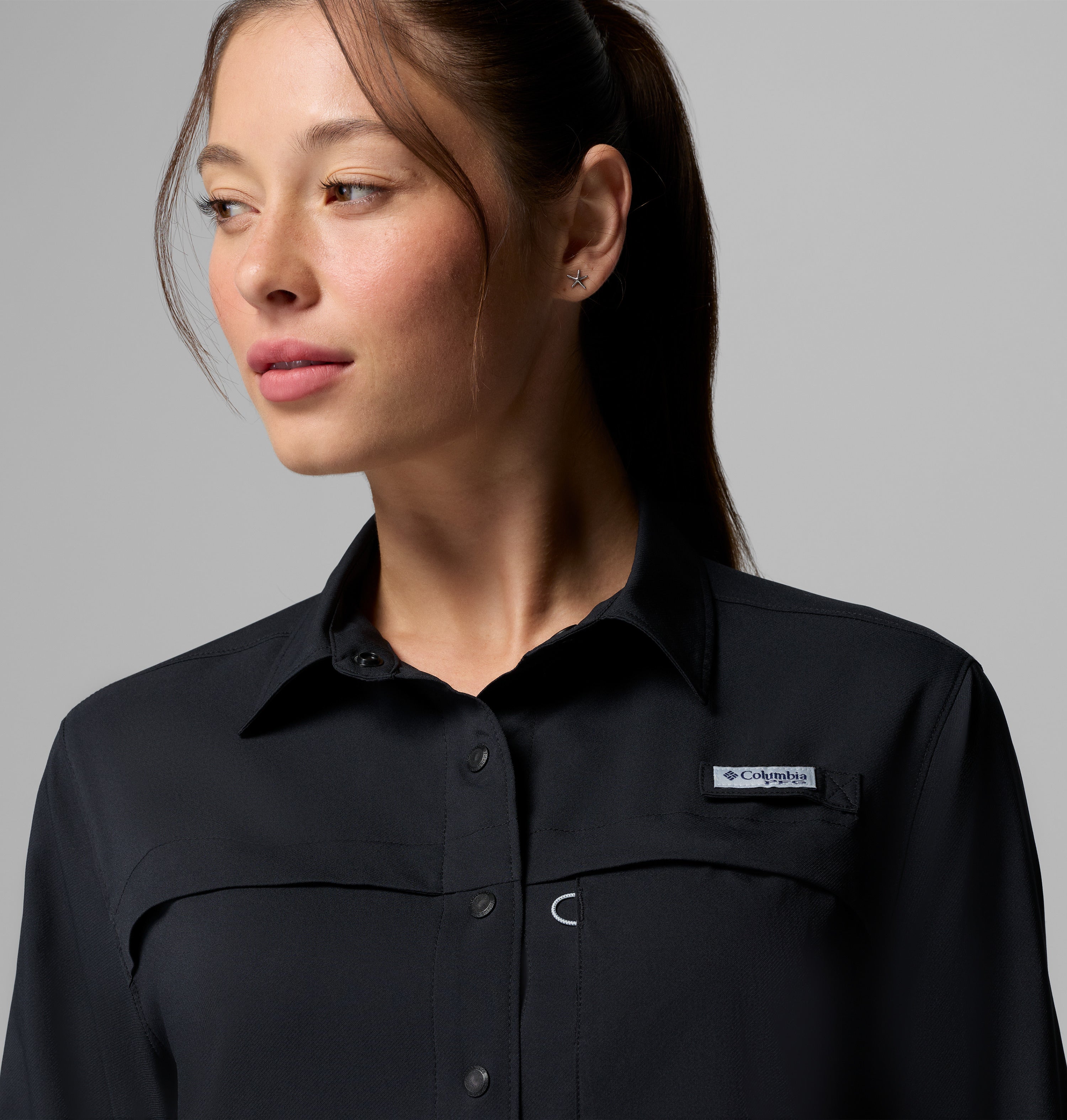 PFG Castback Woven L/S
