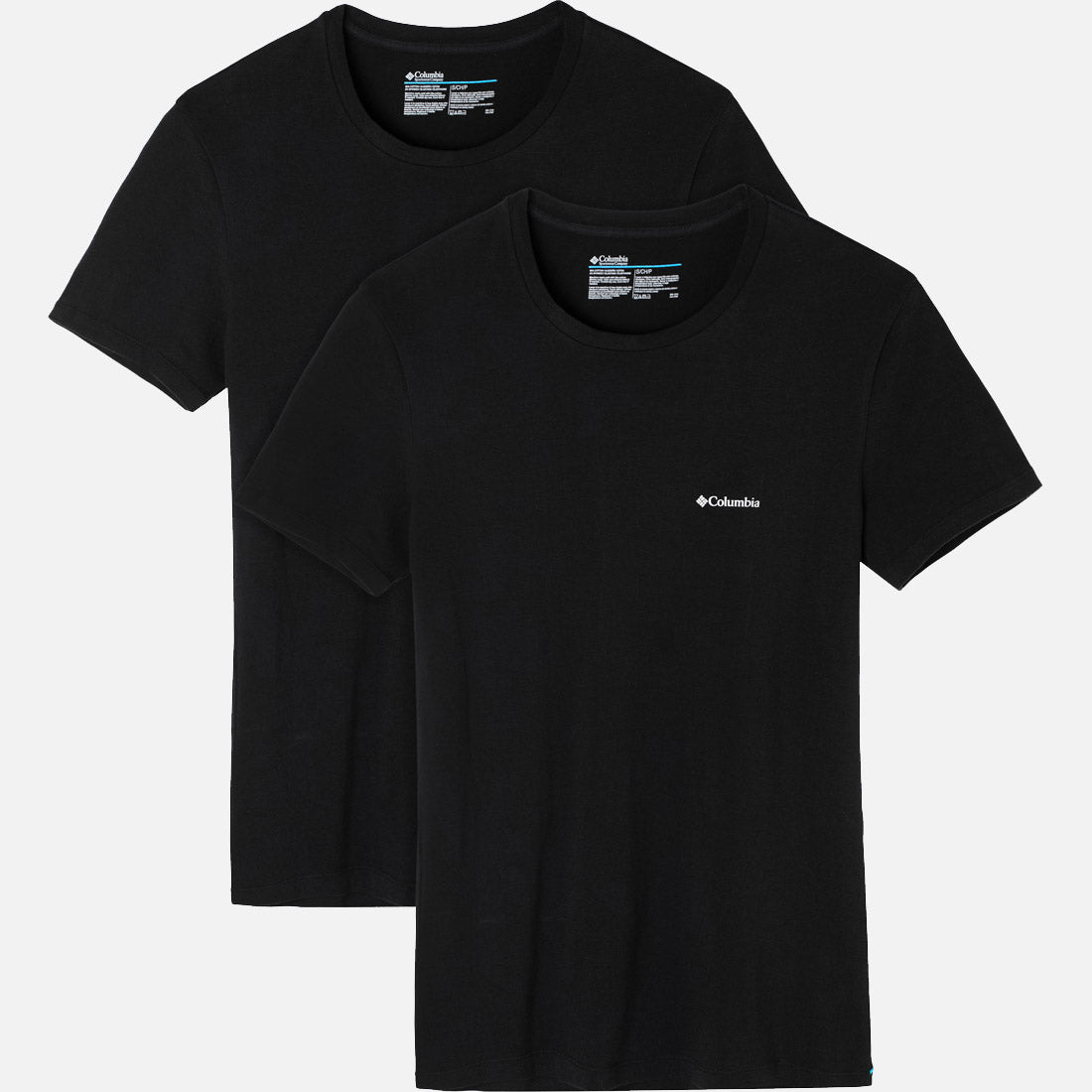 Cotton Stretch Crew Neck T 2-pk