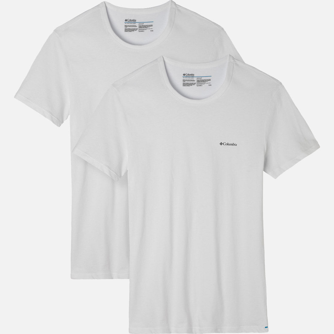 Cotton Stretch Crew Neck T 2-pk