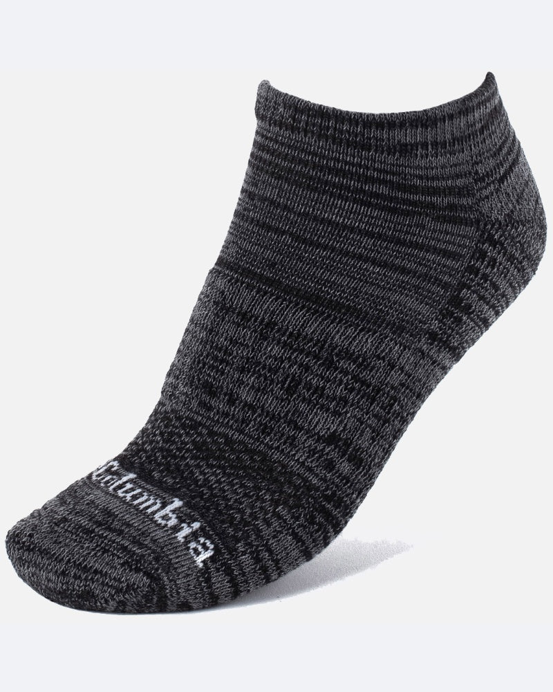 Space Dye No Show Half Cush 2pk