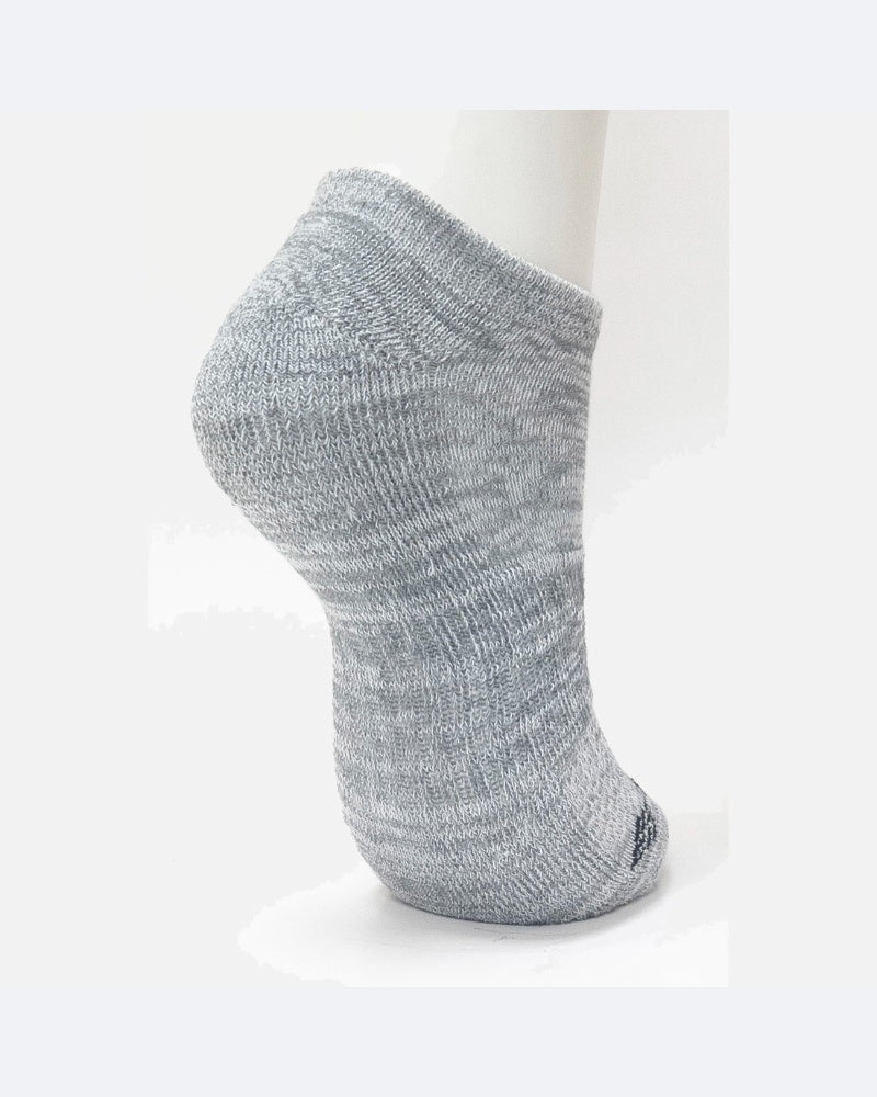 Space Dye No Show Half Cush 2pk