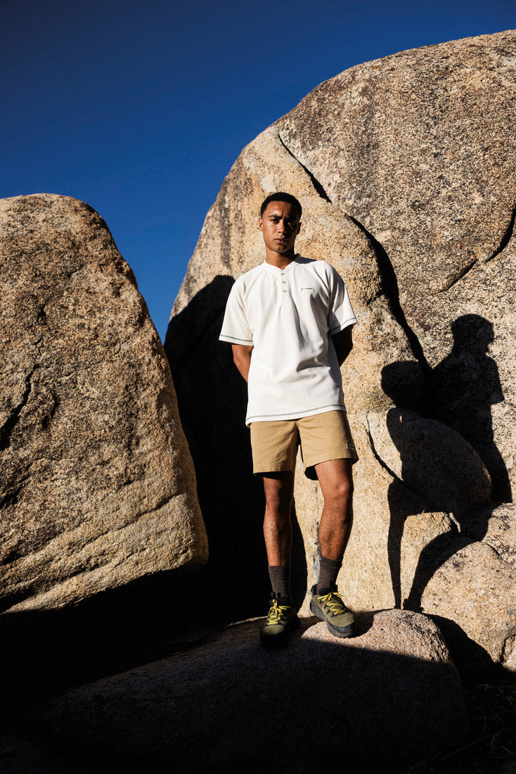 Acker Rock Knit Short Sleeve Shirt M