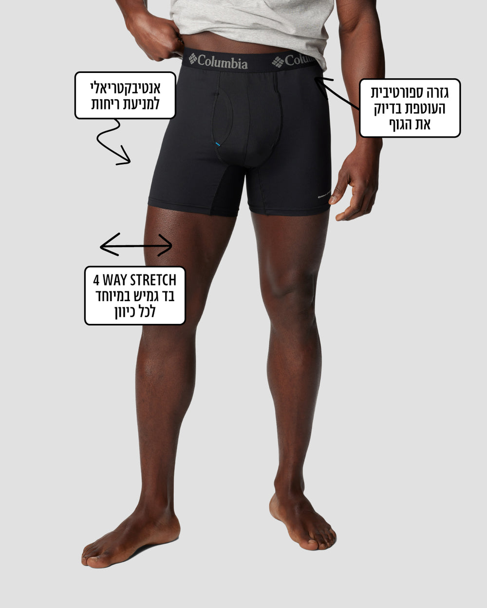 Col Poly Stretch 3pk