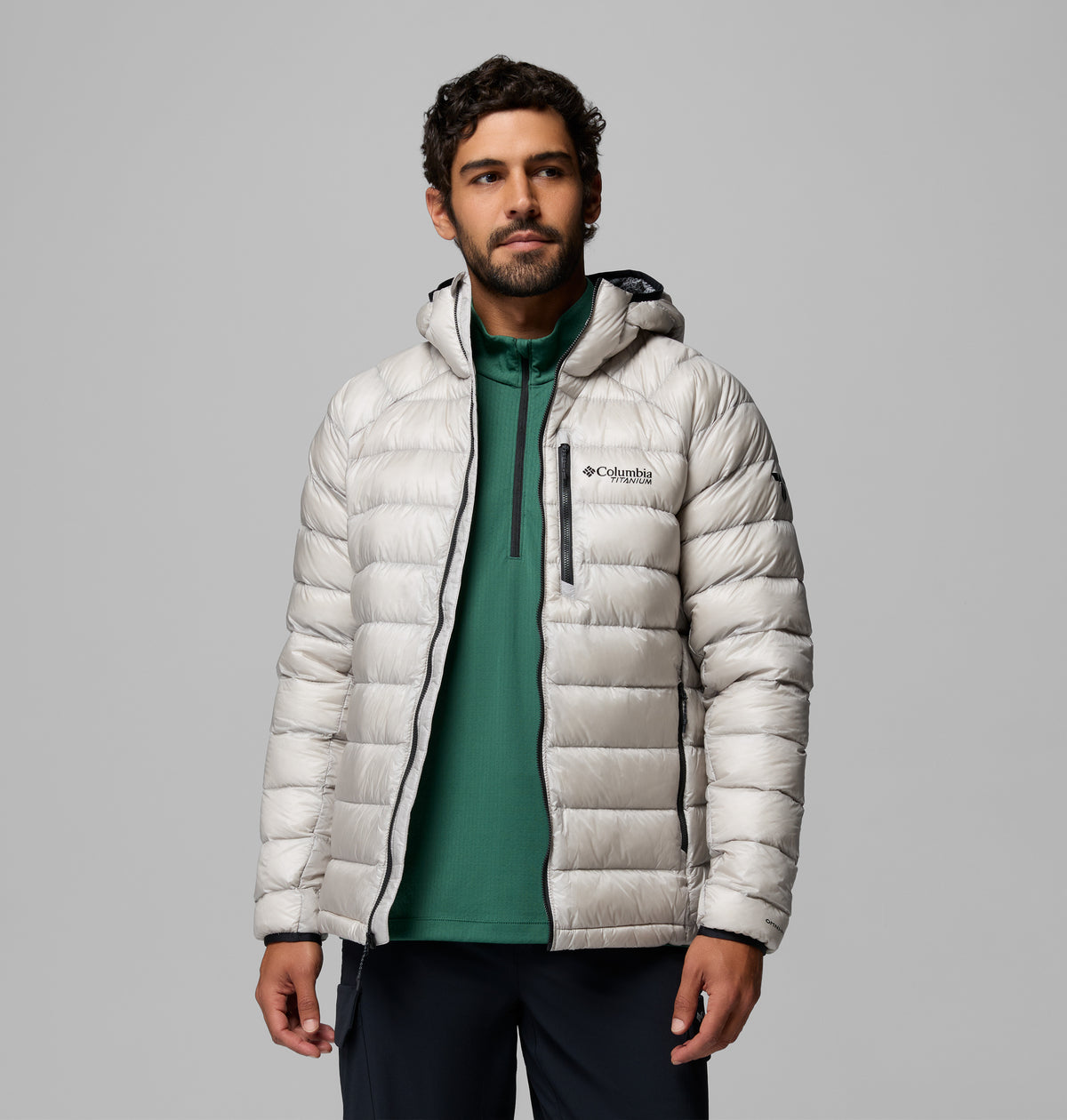 Arctic Crest Down Hooded Jacket