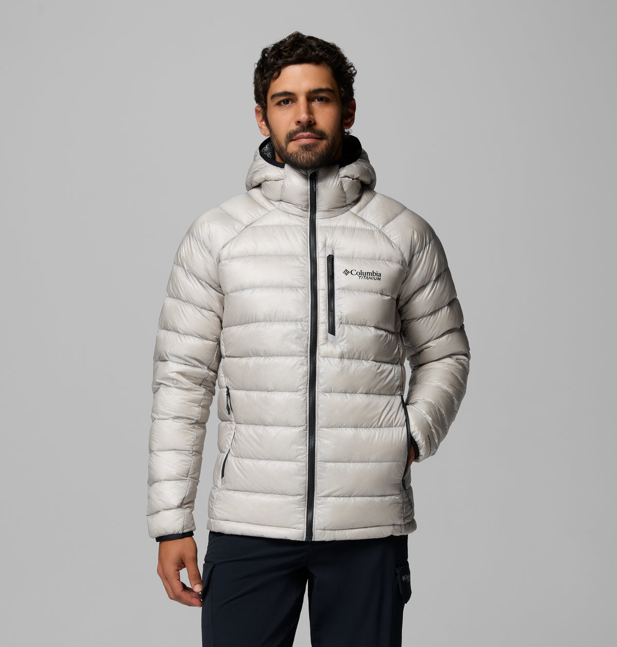 Arctic Crest Down Hooded Jacket