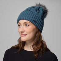 Boundless Days Cable Knit Pom Beanie