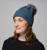 Boundless Days Cable Knit Pom Beanie