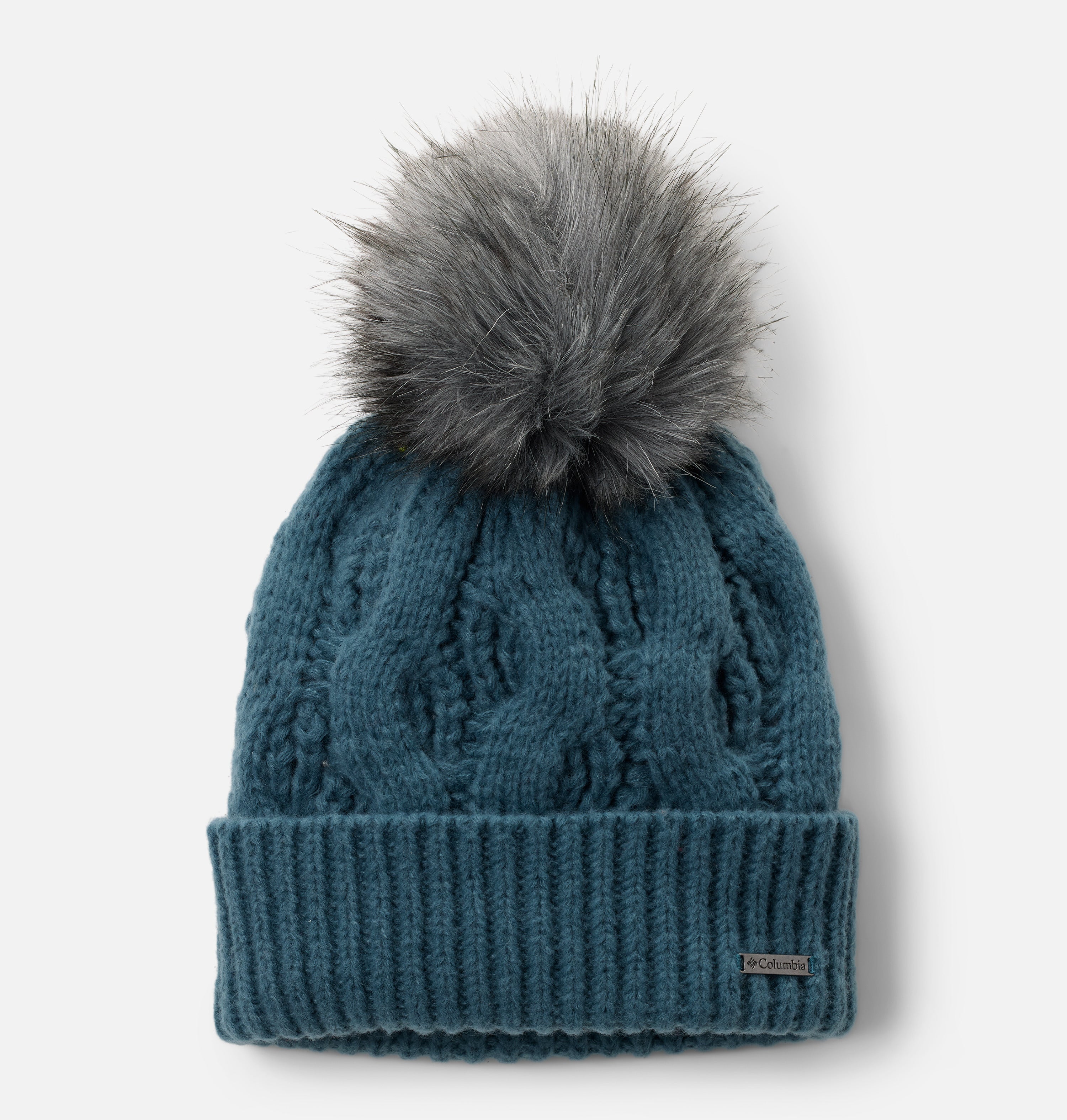 Boundless Days Cable Knit Pom Beanie