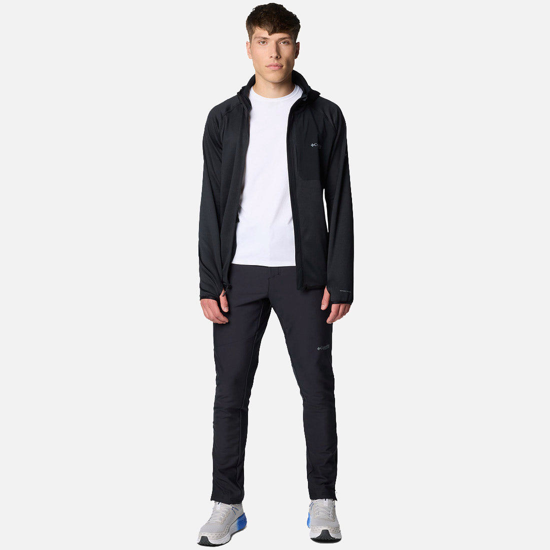 Triple Canyon Grid Fleece Hooded Full Zip II