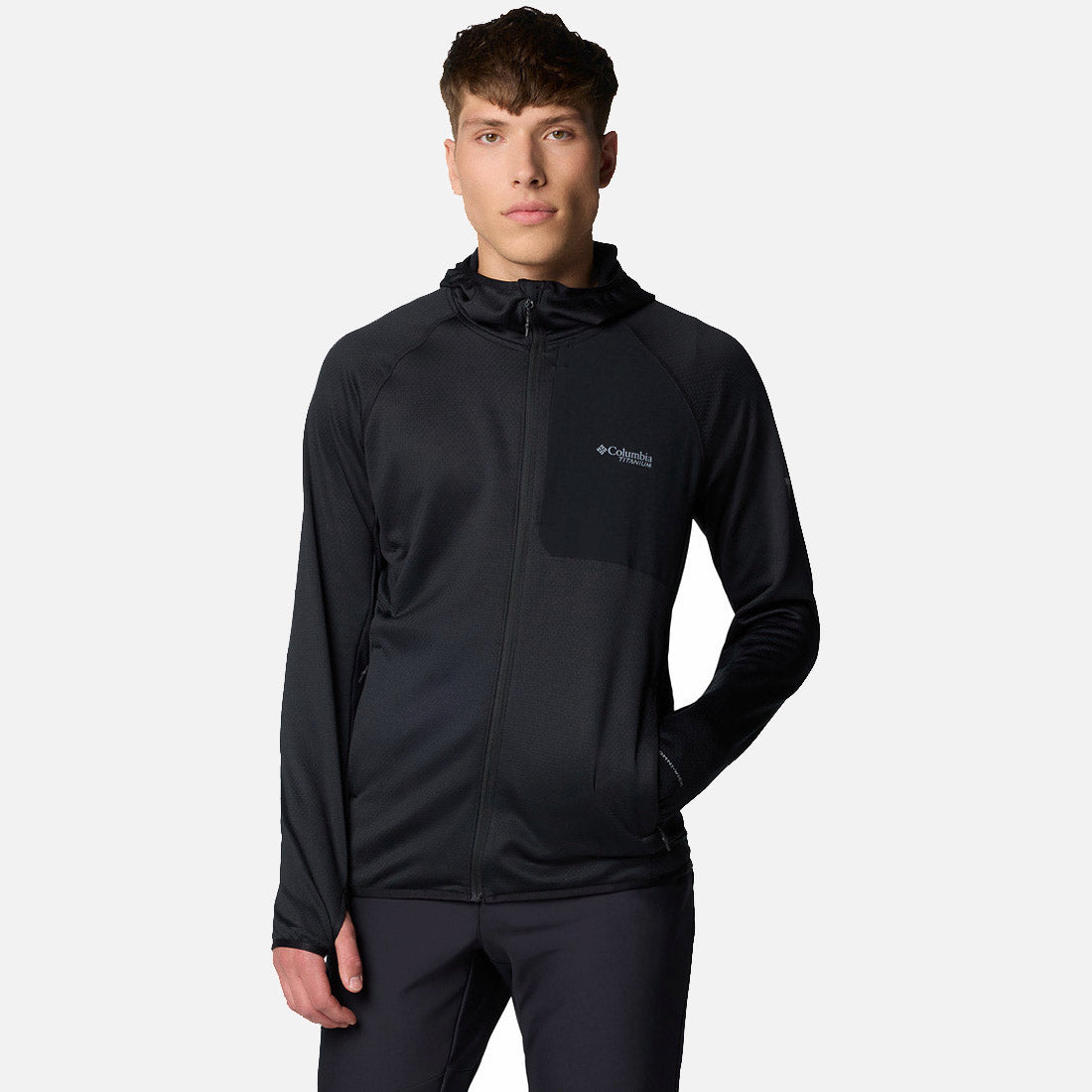 Triple Canyon Grid Fleece Hooded Full Zip II