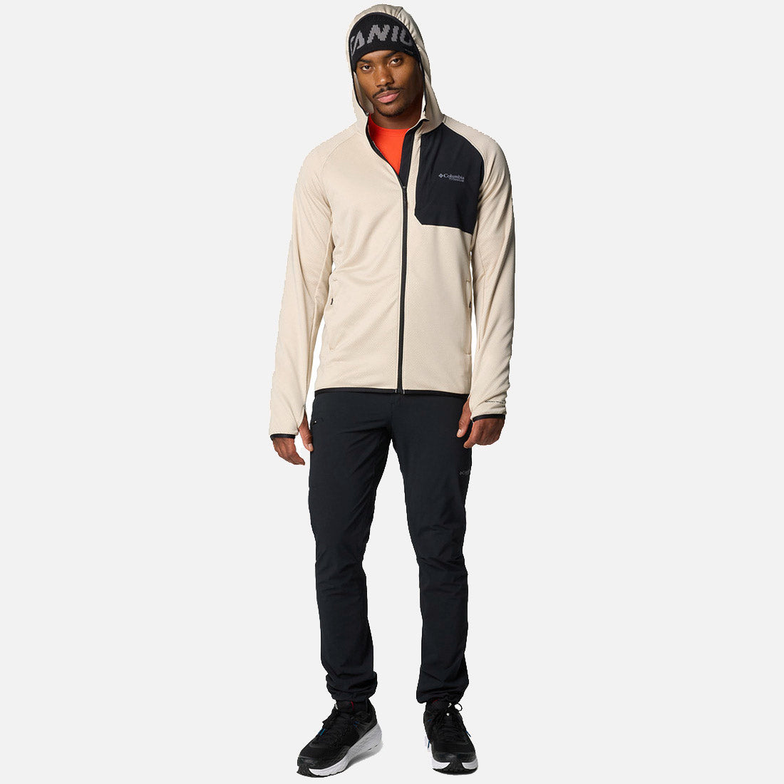 Triple Canyon Grid Fleece Hooded Full Zip II
